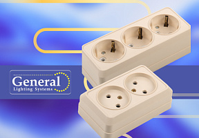 Новая продукция "Альфа" от General — розетки и выключатели